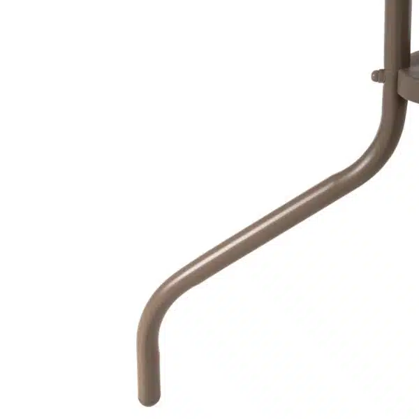 ΤΡΑΠΕΖΙ ΕΞ.ΧΩΡΟΥ ΣΤΡΟΓΓΥΛΟ LIMA HM5079.04 ΣΑΜΠΑΝΙ ΜΕΤΑΛΛΟ-ΓΥΑΛΙΝΗ ΕΠΙΦΑΝΕΙΑ Φ60x70Υ - Image 8