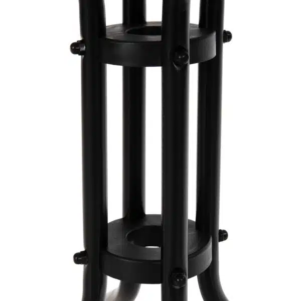 ΤΡΑΠΕΖΙ ΕΞΩΤ.ΧΩΡΟΥ FIGO HM5035.03 ΜΕΤΑΛΛΟ ΜΑΥΡΟ- ΓΥΑΛΙΝΗ ΕΠΙΦΑΝΕΙΑ 60Χ60Χ70Υεκ - Image 6