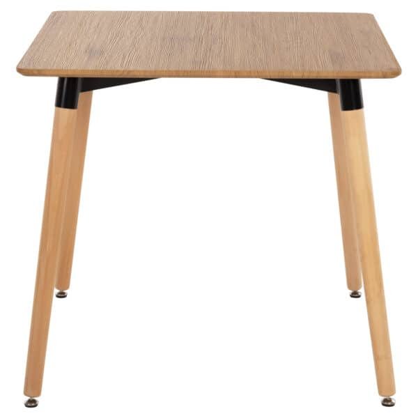 ΤΡΑΠΕΖΙ MINIMAL HM0057.04 ΣΕ ΦΥΣΙΚΟ ΧΡΩΜΑ MDF-ΠΟΔΙΑ ΟΞΙΑ ΦΥΣΙΚΟ ΧΡΩΜΑ 80Χ80Χ74Υεκ - Image 3