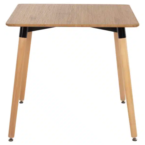 ΤΡΑΠΕΖΙ MINIMAL HM0057.04 ΣΕ ΦΥΣΙΚΟ ΧΡΩΜΑ MDF-ΠΟΔΙΑ ΟΞΙΑ ΦΥΣΙΚΟ ΧΡΩΜΑ 80Χ80Χ74Υεκ - Image 3