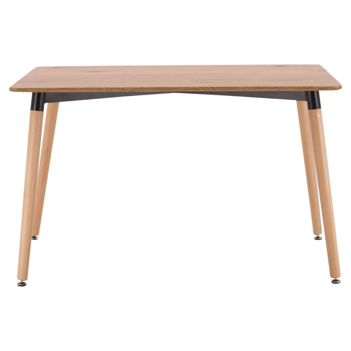 ΤΡΑΠΕΖΙ MINIMAL HM008.04 ΦΥΣΙΚΟ ΞΥΛΙΝΑ ΠΟΔΙΑ ΟΞΙΑ 120Χ80X73Υ εκ. - Image 3