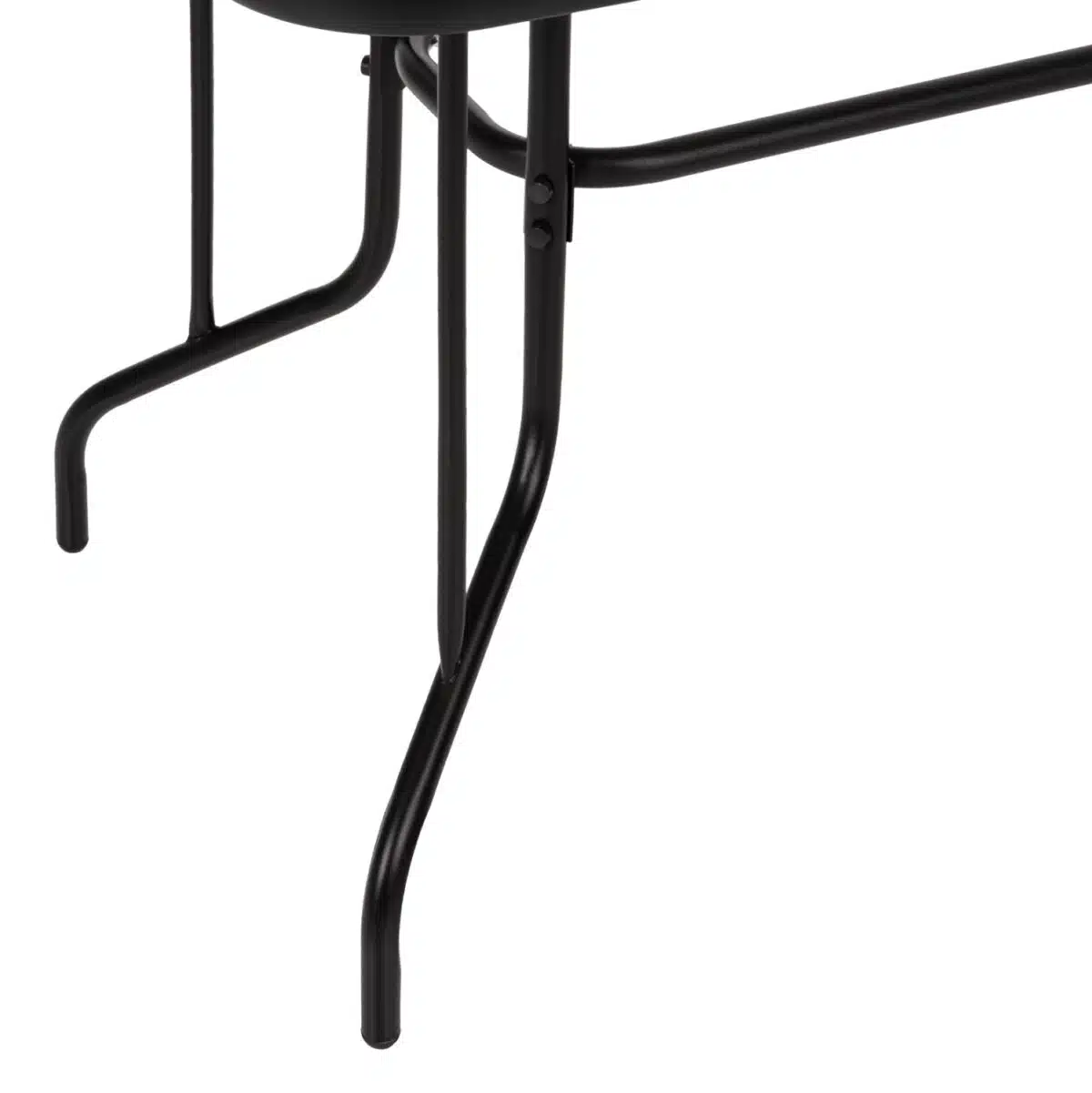 ΤΡΑΠΕΖΙ ADAM HM5020.03 ΜΕΤΑΛΛΙΚΟ ΜΑΥΡΟ ΜΕ ΓΥΑΛΙΝΗ ΕΠΙΦΑΝΕΙΑ 110Χ60Χ71Υεκ. - Image 6