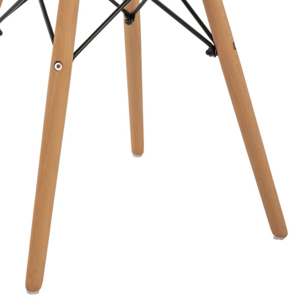 ΤΡΑΠΕΖΙ MINIMAL KID HM8451.01 ΣΤΡΟΓΓYΛΟ Φ60X51Υ ΛΕΥΚΟ - Image 6