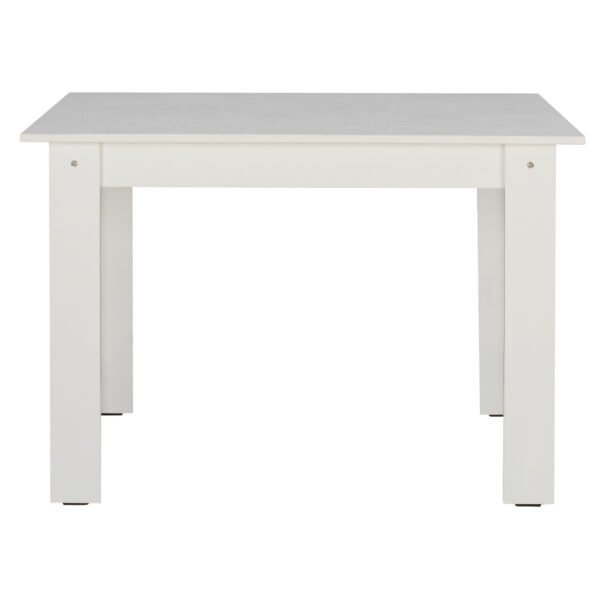 ΤΡΑΠΕΖΙ ΚΟΥΖΙΝΑΣ KELVIN 140x80x77Υεκ. ΛΕΥΚΟ HM2429.03 - Image 3