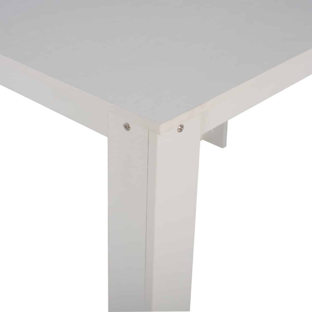 ΤΡΑΠΕΖΙ ΚΟΥΖΙΝΑΣ KELVIN 140x80x77Υεκ. ΛΕΥΚΟ HM2429.03 - Image 6