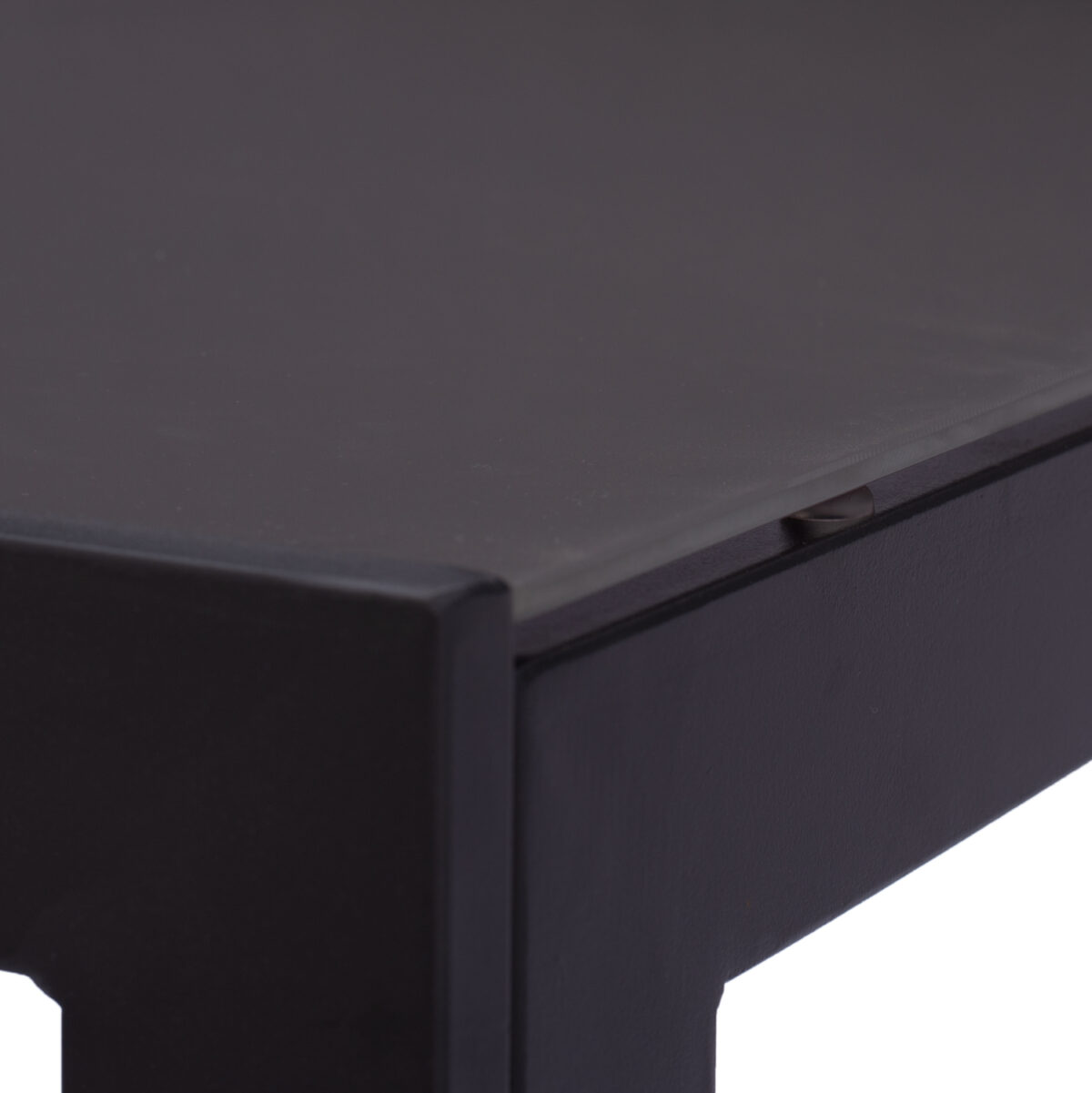 ΤΡΑΠΕΖΙ ΜΕΤΑΛΛΙΚΟ OFER ΟΡΘΟΓΩΝΙΟ ΓΚΡΙ ΜΕ ΓΥΑΛΙ ΓΚΡΙ 150X90Χ75Υεκ. HM5767.01 - Image 8