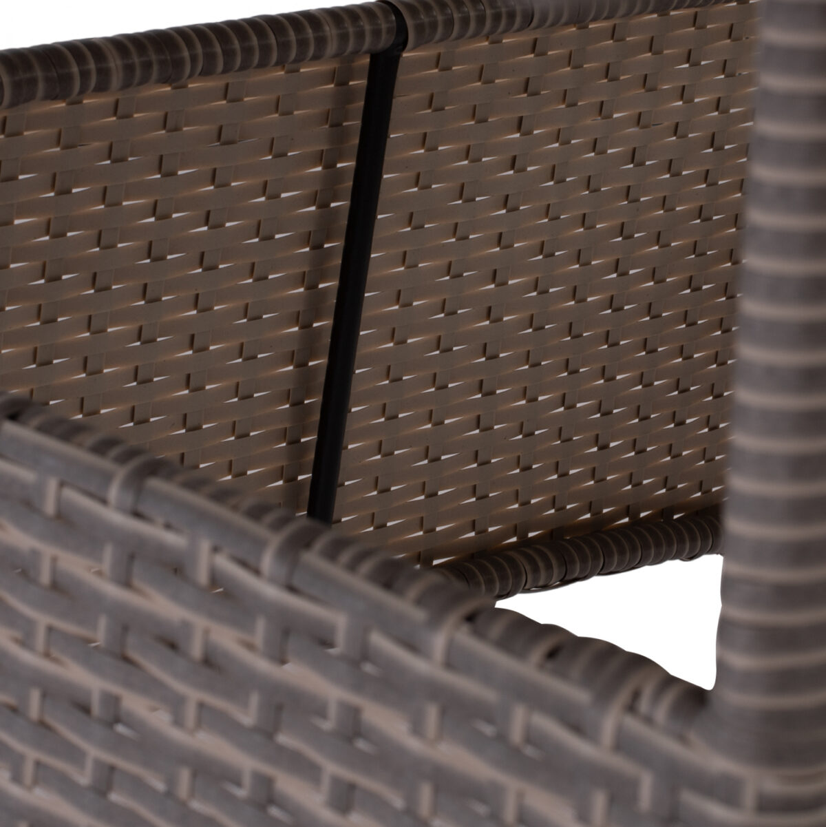 ΤΡΑΠΕΖΙ ΜΕΤΑΛΛΙΚΟ MILITARY RATTAN ΓΚΡΙ HM5141.31 120x70x75Υ εκ. - Image 9