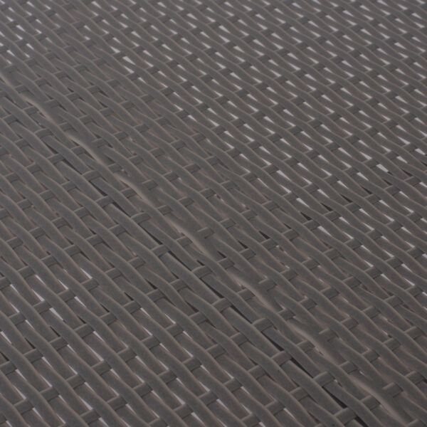 ΤΡΑΠΕΖΙ ΜΕΤΑΛΛΙΚΟ MINSK RATTAN ΓΚΡΙ HM5507.01 150x90x75Υ εκ. - Image 9