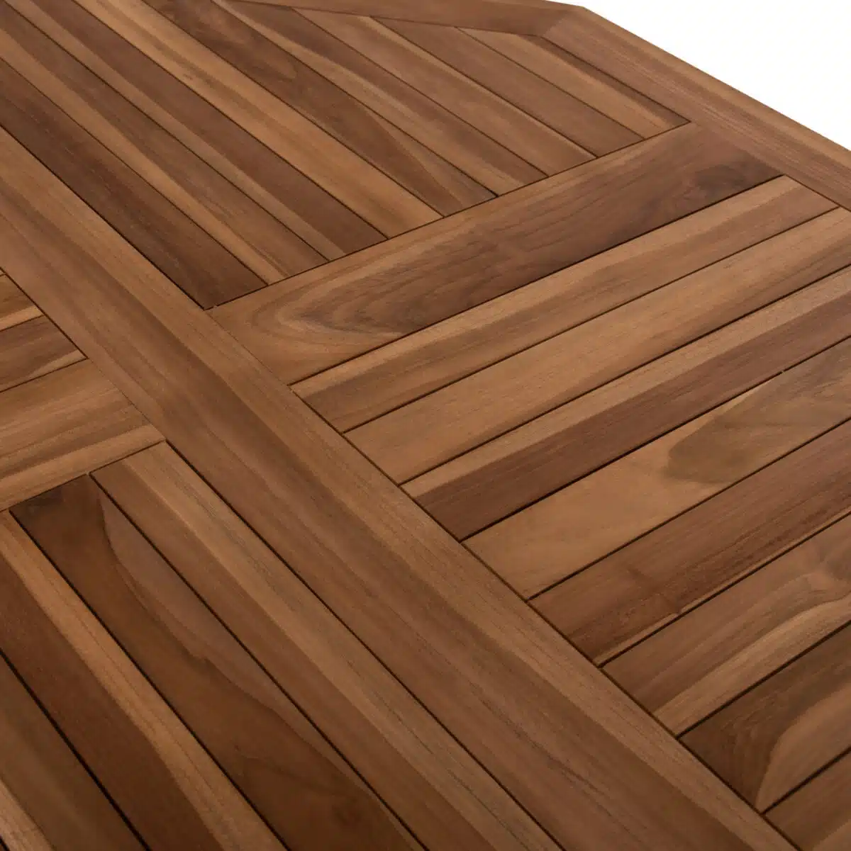 ΤΡΑΠΕΖΙ ΠΟΛΥΓΩΝΟ KENDALL ΠΤΥΣΣΟΜΕΝΟ HM9545 TEAK ΣΕ ΦΥΣΙΚΟ ΧΡΩΜΑ 120x120x75Yεκ. - Image 5