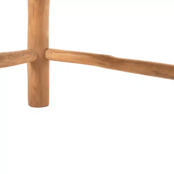 ΤΡΑΠΕΖΙ ΣΑΛΟΝΙΟΥ LONDER HM5985 ΞΥΛΟ ΤΕΑΚ- ΣΥΝΘΕΤΙΚΟ RATTAN-ΦΥΣΙΚΟ 119x79,5x41Yεκ. - Image 7