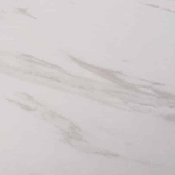 ΤΡΑΠΕΖΙ ΣΑΛΟΝΙΟΥ BRAYLEN HM8942.12 ΜΕΛΑΜΙΝΗ ΛΕΥΚΟ ΜΑΡΜΑΡΟ-ΜΑΥΡΗ ΒΑΣΗ 75x75x43Υεκ. - Image 5