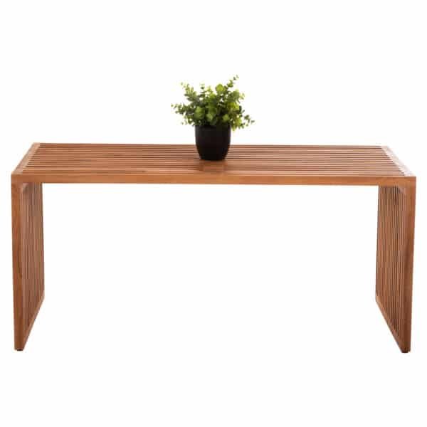 ΤΡΑΠΕΖΙ ΣΑΛΟΝΙΟΥ NYA HM9568 ΞΥΛΟ ΤΕΑΚ ΦΥΣΙΚΟ ΧΡΩΜΑ 1ΤΜΧ 100x50x45Yεκ. - Image 4