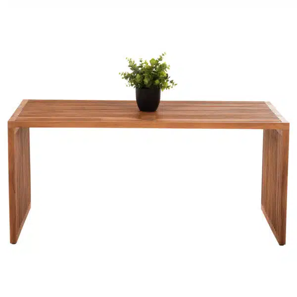 ΤΡΑΠΕΖΙ ΣΑΛΟΝΙΟΥ NYA HM9568 ΞΥΛΟ ΤΕΑΚ ΦΥΣΙΚΟ ΧΡΩΜΑ 1ΤΜΧ 100x50x45Yεκ. - Image 4