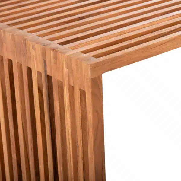 ΤΡΑΠΕΖΙ ΣΑΛΟΝΙΟΥ NYA HM9568 ΞΥΛΟ ΤΕΑΚ ΦΥΣΙΚΟ ΧΡΩΜΑ 1ΤΜΧ 100x50x45Yεκ. - Image 5