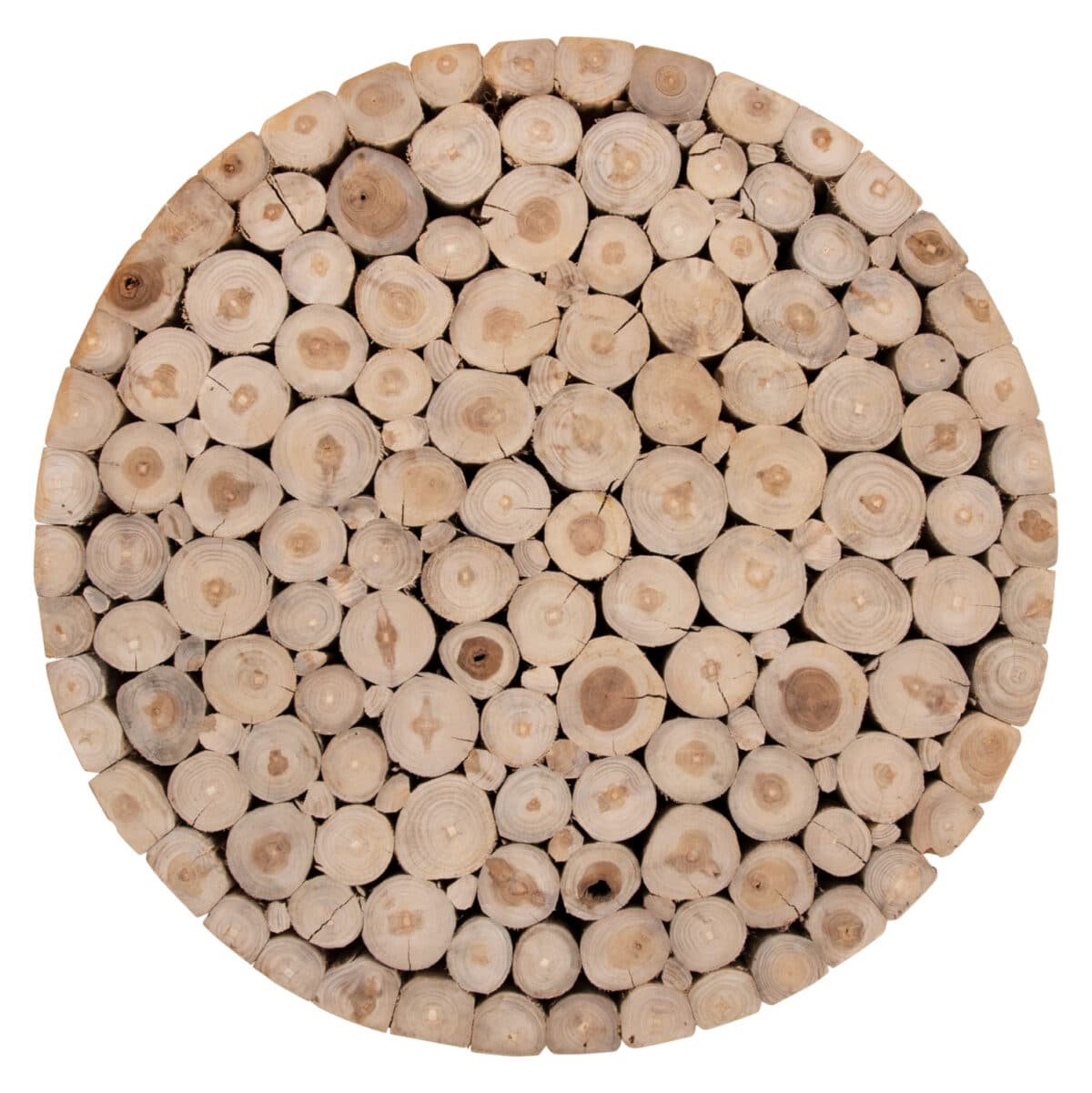 ΤΡΑΠΕΖΙ ΣΑΛΟΝΙΟΥ HM9804 ΞΥΛΟ ΤΕΑΚ ΣΕ ΦΥΣΙΚΟ Φ80x46Yεκ. - Image 6