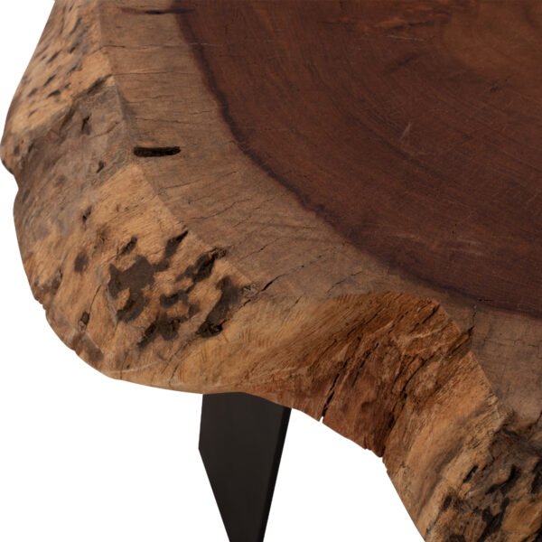 ΤΡΑΠΕΖΙ ΣΑΛΟΝΙΟΥ BRIGGS ΜΕ ΞΥΛΟ ΑΚΑΚΙΑΣ HM8776.11 80-87x50-83x40Yεκ. - Image 8