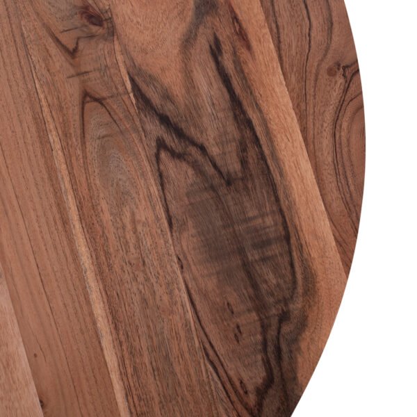 ΤΡΑΠΕΖΙ ΣΑΛΟΝΙΟΥ ANNETTE ΜΕ ΞΥΛΟ ΑΚΑΚΙΑΣ HM8778.11 Φ90x40 εκ. - Image 8