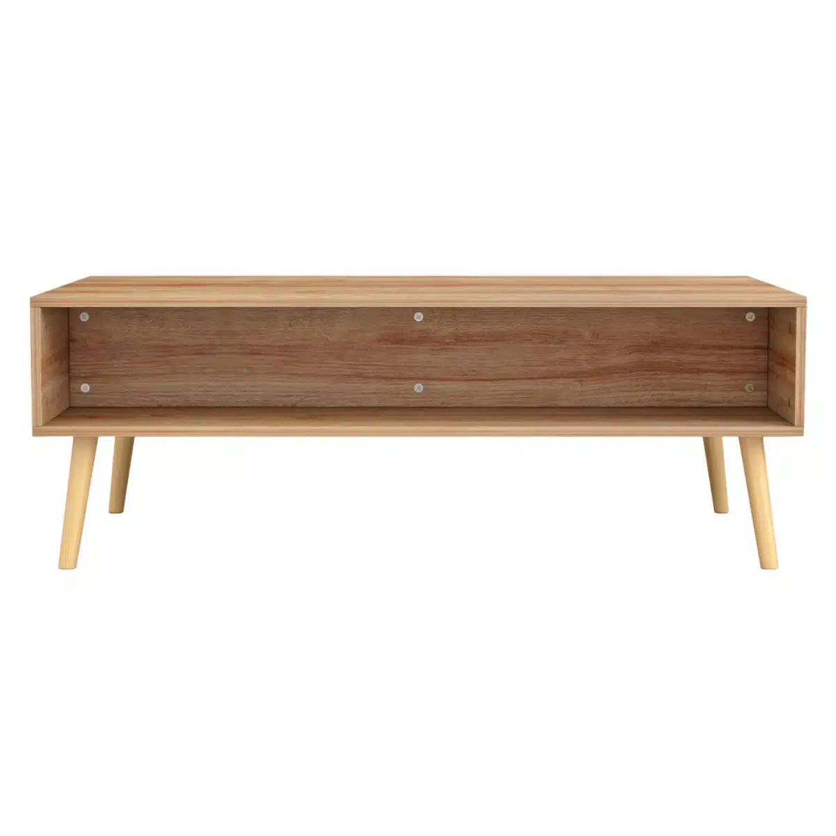 ΤΡΑΠΕΖΙ ΣΑΛΟΝΙΟΥ ΜΕΛΑΜΙΝΗΣ COLM RATTAN HM9224.11 ΣΕ ΦΥΣΙΚΟ ΧΡΩΜΑ 110x59x39,5Yεκ. - Image 5