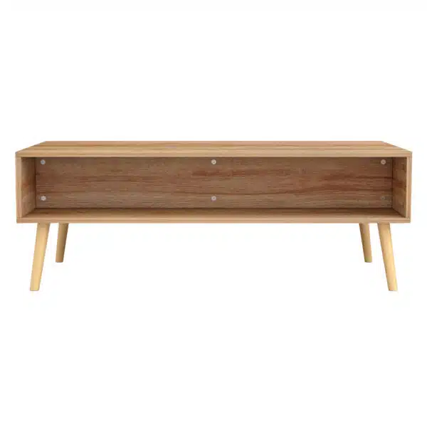 ΤΡΑΠΕΖΙ ΣΑΛΟΝΙΟΥ ΜΕΛΑΜΙΝΗΣ COLM RATTAN HM9224.11 ΣΕ ΦΥΣΙΚΟ ΧΡΩΜΑ 110x59x39,5Yεκ. - Image 5