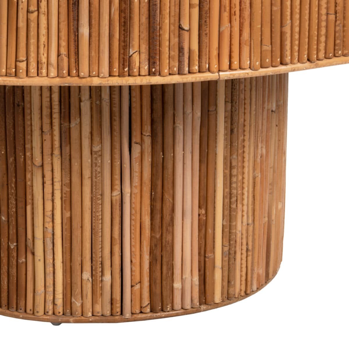 ΤΡΑΠΕΖΙ ΣΑΛΟΝΙΟΥ GATSBY ΣΤΡΟΓΓΥΛΟ HM9651 RATTAN ΧΡΩΜΑ ΦΥΣΙΚΟ Φ100x50Y εκ. - Image 6