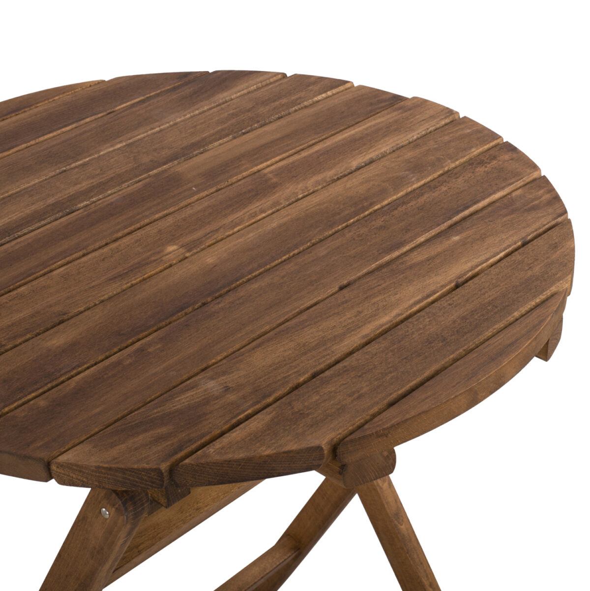 ΤΡΑΠΕΖΙ ΣΚΗΝΟΘΕΤH ΛΗΜΝΟΣ Φ70Χ76Υ ΜΑΣΙΦ ΟΞΙΑ ΕΜΠOΤΙΣΜΟΣ ΚΑΡΥΔΙ HM5654.01 - Image 7