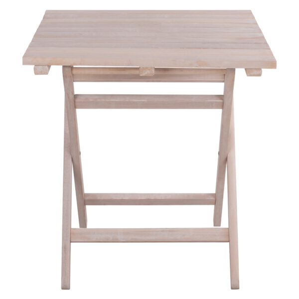 ΤΡΑΠΕΖΙ ΣΚΗΝΟΘΕΤΗ ΛΗΜΝΟΣ 70Χ70 CHALK FINISH ΛΕΥΚΟ ΕΜΠΟΤΙΣΜΟΥ HM5648.03 - Image 3