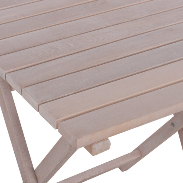 ΤΡΑΠΕΖΙ ΣΚΗΝΟΘΕΤΗ ΛΗΜΝΟΣ 70Χ70 CHALK FINISH ΛΕΥΚΟ ΕΜΠΟΤΙΣΜΟΥ HM5648.03 - Image 6