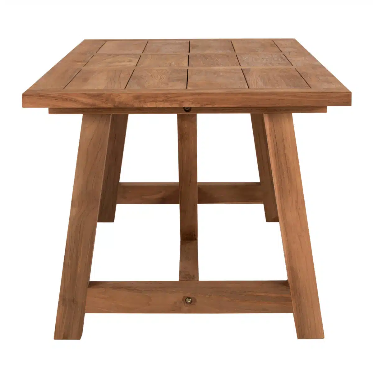 ΤΡΑΠΕΖΙ ΤΡΑΠΕΖΑΡΙΑΣ HM7922 PLUTON RECYCLED TEAK ΣΕ ΦΥΣΙΚΟ ΧΡΩΜΑ 200X100X75Yεκ. - Image 4