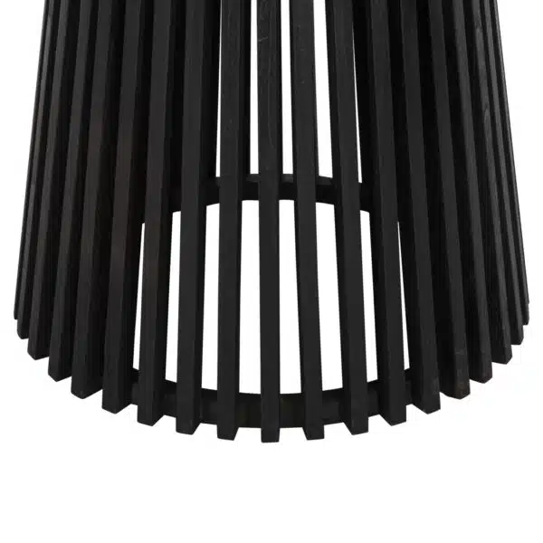 ΤΡΑΠΕΖΙ ΤΡΑΠΕΖΑΡΙΑΣ FRANTZ HM9457.12 ΜΑΣΙΦ MINDI ΞΥΛΟ ΣΕ ΜΑΥΡΟ Φ150x75Υεκ - Image 3