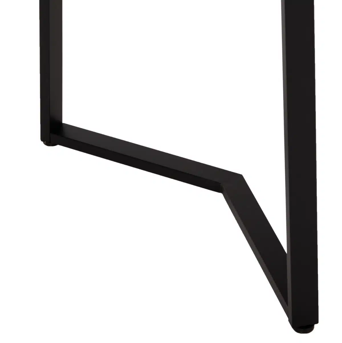 ΤΡΑΠΕΖΙ ΤΡΑΠΕΖΑΡΙΑΣ JAY HM9531 MDF ΚΑΡΥΔΙ-ΜΑΥΡA ΜΕΤΑΛΛΙΚΑ ΠΟΔΙΑ 120x70x76Υεκ. - Image 5