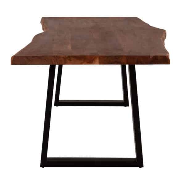 ΤΡΑΠΕΖΙ ΤΡΑΠΕΖΑΡΙΑΣ MONTANA HM9620.11 ΜΑΣΙΦ ΞΥΛΟ ΑΚΑΚΙΑΣ 240x100x77Υεκ. 4εκ ΠΑΧΟΣ ΕΠΙΦΑΝΕΙΑΣ - Image 3