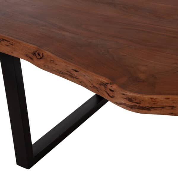 ΤΡΑΠΕΖΙ ΤΡΑΠΕΖΑΡΙΑΣ MONTANA HM9620.11 ΜΑΣΙΦ ΞΥΛΟ ΑΚΑΚΙΑΣ 240x100x77Υεκ. 4εκ ΠΑΧΟΣ ΕΠΙΦΑΝΕΙΑΣ - Image 4