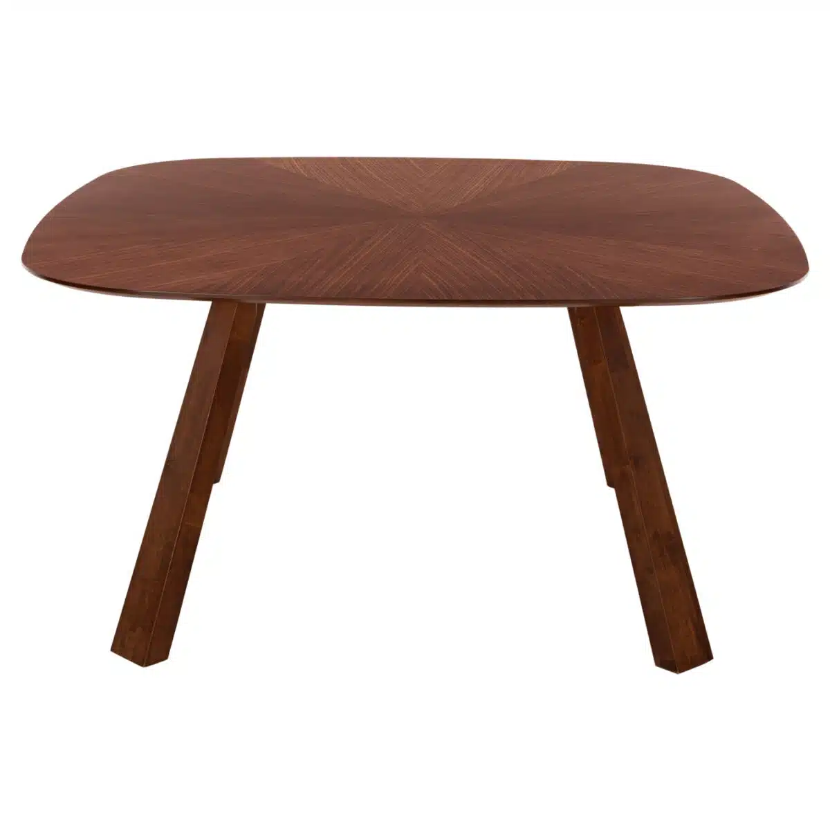 ΤΡΑΠΕΖΙ ΤΡΑΠΕΖΑΡΙΑΣ RINER HM9733 MDF ΜΕ ΚΑΠΛΑΜΑ ΚΑΡΥΔΙΑΣ 150x150x75Υ εκ. - Image 3