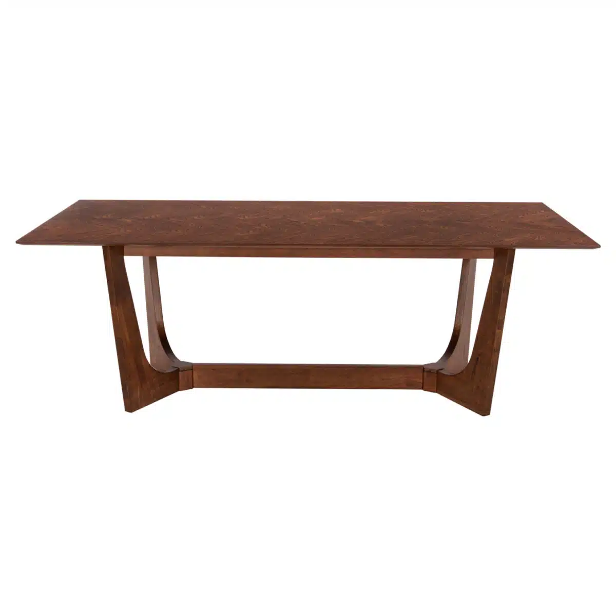 ΤΡΑΠΕΖΙ ΤΡΑΠΕΖΑΡΙΑΣ RIMER HM9742 MDF ΜΕ ΚΑΠΛΑΜΑ ΦΡΑΞΙΝΟΥ-ΚΑΡΥΔΙ ΧΡΩΜΑ 220X100x75Yεκ. - Image 3