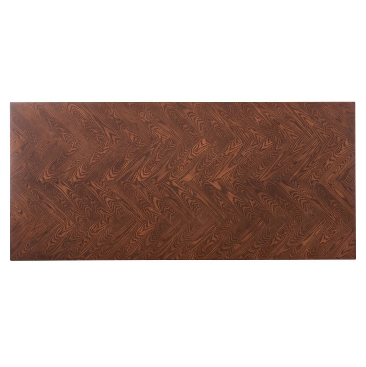 ΤΡΑΠΕΖΙ ΤΡΑΠΕΖΑΡΙΑΣ RIMER HM9742 MDF ΜΕ ΚΑΠΛΑΜΑ ΦΡΑΞΙΝΟΥ-ΚΑΡΥΔΙ ΧΡΩΜΑ 220X100x75Yεκ. - Image 6