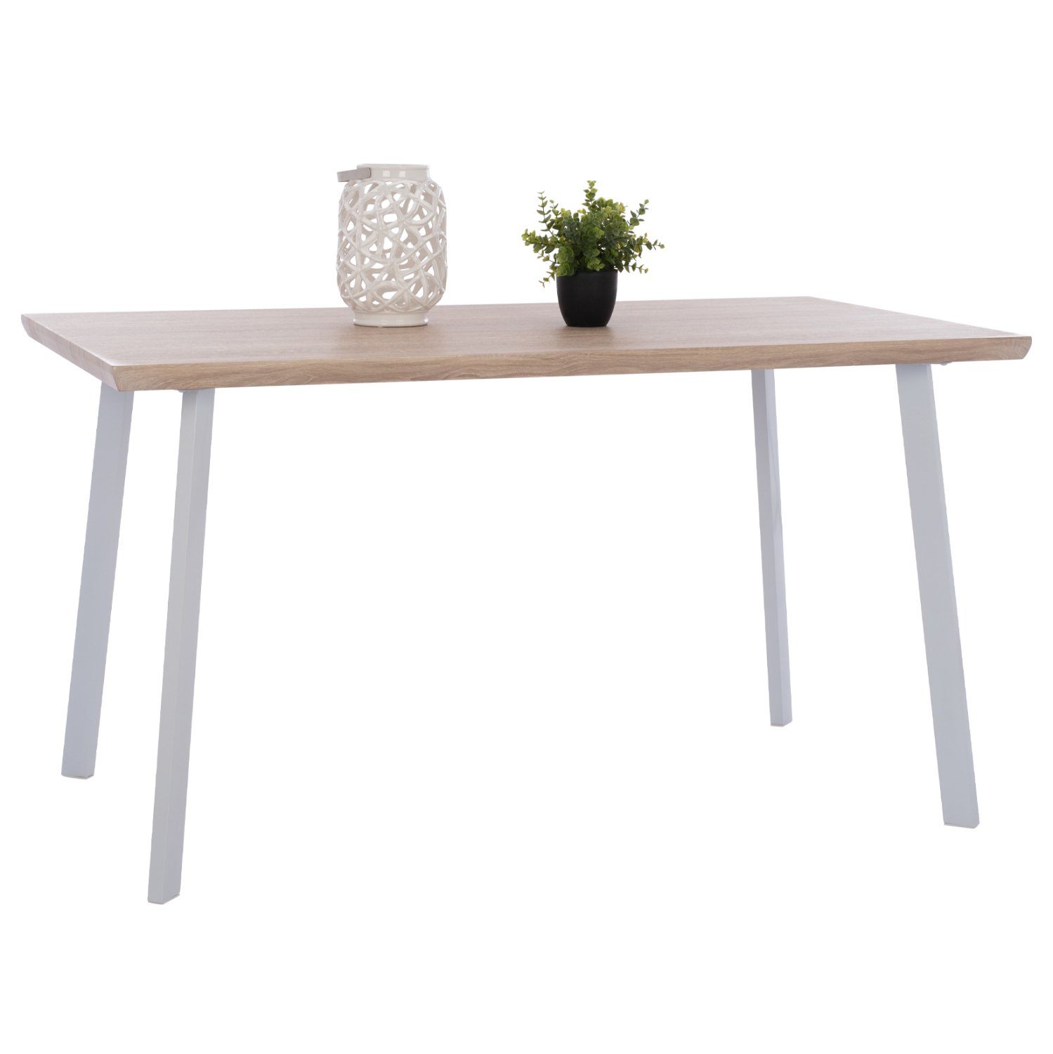 ΤΡΑΠΕΖΙ ΤΡΑΠΕΖΑΡΙΑΣ OFIRA 140X80 SONAMA ΜΕ ΛΕΥΚΑ ΠΟΔΙΑ HM8374.02 ΤΡΑΠΕΖΙ ΤΡΑΠΕΖΑΡΙΑΣ OFIRA 140X80 SONAMA ΜΕ ΛΕΥΚΑ ΠΟΔΙΑ HM8374.02