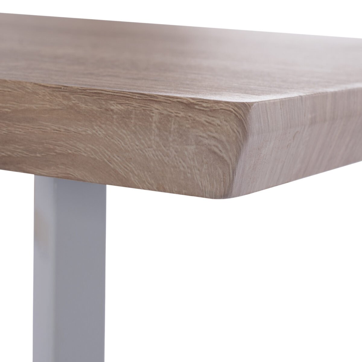 ΤΡΑΠΕΖΙ ΤΡΑΠΕΖΑΡΙΑΣ OFIRA 140X80 SONAMA ΜΕ ΛΕΥΚΑ ΠΟΔΙΑ HM8374.02 - Image 5