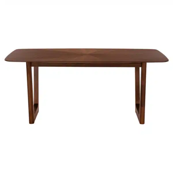 ΤΡΑΠΕΖΙ ΤΡΑΠΕΖΑΡΙΑΣ RINER ΟΡΘΟΓΩΝΙΟ HM9745 MDF ΜΕ ΚΑΠΛΑΜΑ ΚΑΡΥΔΙΑΣ 180x90x76εκ. - Image 3
