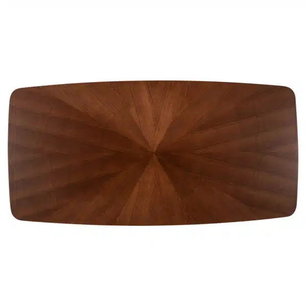 ΤΡΑΠΕΖΙ ΤΡΑΠΕΖΑΡΙΑΣ RINER ΟΡΘΟΓΩΝΙΟ HM9745 MDF ΜΕ ΚΑΠΛΑΜΑ ΚΑΡΥΔΙΑΣ 180x90x76εκ. - Image 5