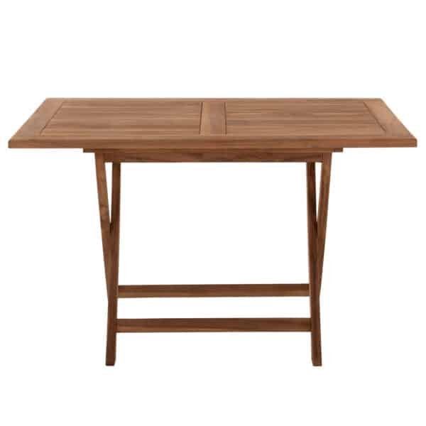 ΤΡΑΠΕΖΙ ΤΡΑΠΕΖΑΡΙΑΣ KENDALL ΠΤΥΣΣΟΜΕΝΟ HM9542 TEAK ΣΕ ΦΥΣΙΚΟ ΧΡΩΜΑ 120x80x75Yεκ. - Image 3