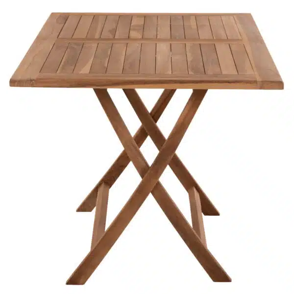 ΤΡΑΠΕΖΙ ΤΡΑΠΕΖΑΡΙΑΣ KENDALL ΠΤΥΣΣΟΜΕΝΟ HM9542 TEAK ΣΕ ΦΥΣΙΚΟ ΧΡΩΜΑ 120x80x75Yεκ. - Image 4