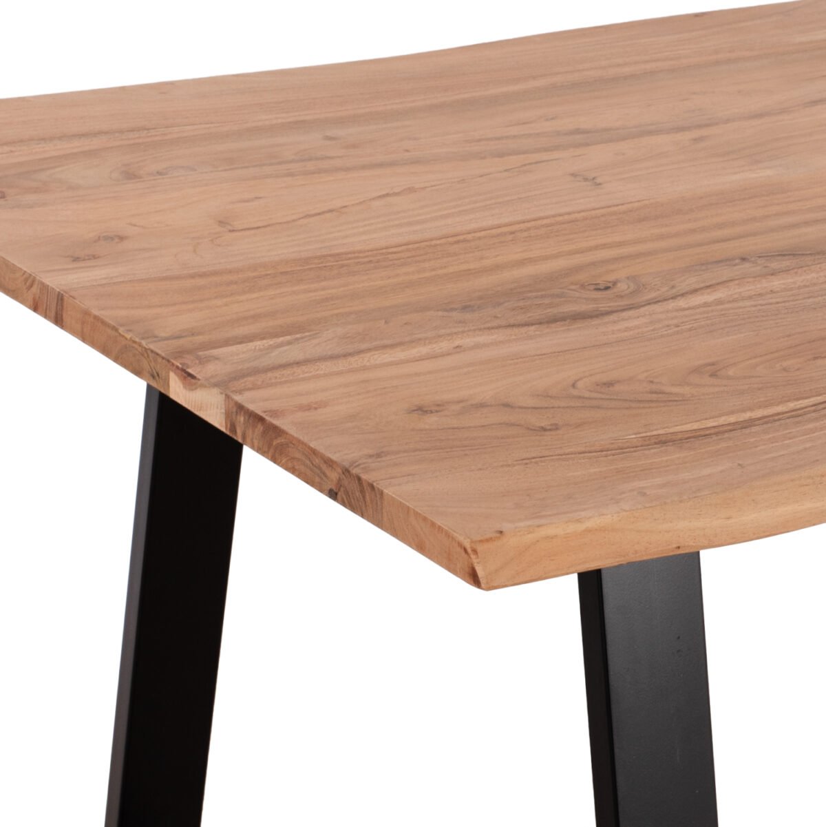 ΤΡΑΠΕΖΙ ΤΡΑΠΕΖΑΡΙΑΣ SOFIA SLIM HM8500.11 ΜΑΣΙΦ ΞΥΛΟ ΑΚΑΚΙΑΣ 160x90x76Υ εκ. - Image 5