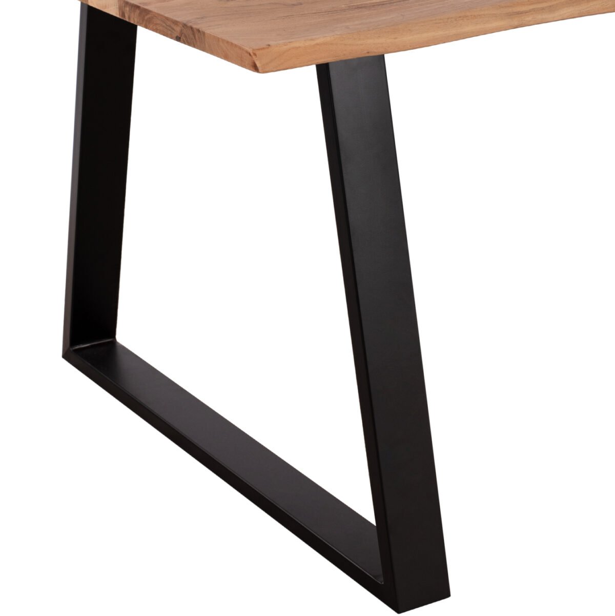 ΤΡΑΠΕΖΙ ΤΡΑΠΕΖΑΡΙΑΣ SOFIA SLIM HM8500.11 ΜΑΣΙΦ ΞΥΛΟ ΑΚΑΚΙΑΣ 160x90x76Υ εκ. - Image 6