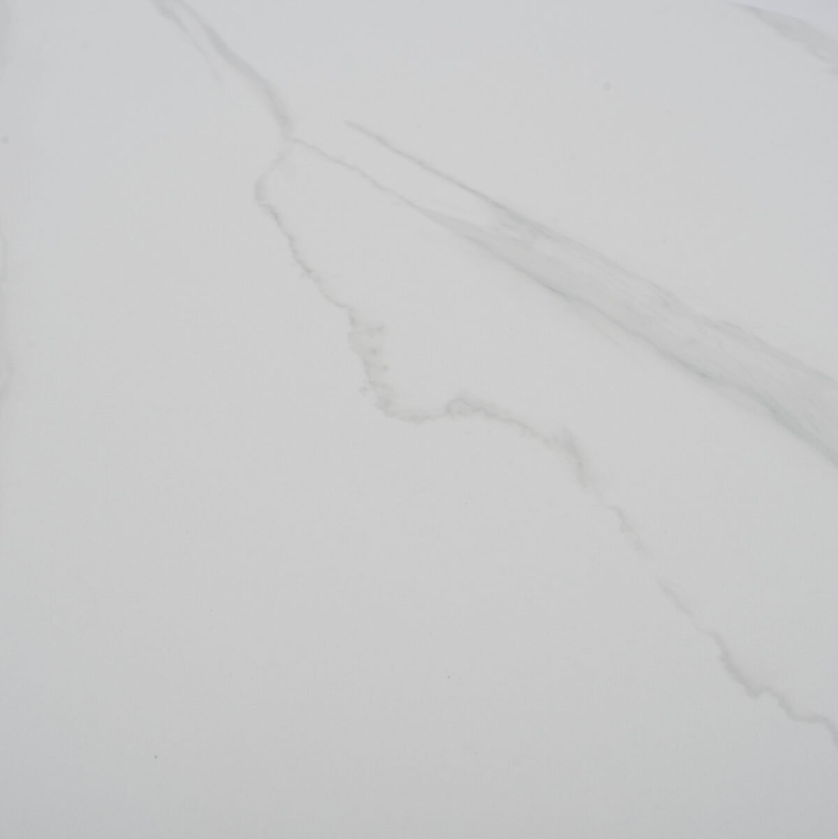 ΤΡΑΠΕΖΙ ΤΡΑΠΕΖΑΡΙΑΣ ΣΤΡΟΓΓΥΛΟ SYNTEC HM9309.02 SINTERED STONE ΛΕΥΚΟ ΜΕΤΑΛ.ΠΟΔΙΑ Φ115x75Y εκ. - Image 6