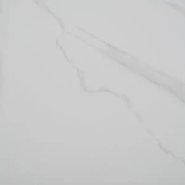 ΤΡΑΠΕΖΙ ΤΡΑΠΕΖΑΡΙΑΣ ΣΤΡΟΓΓΥΛΟ SYNTEC HM9309.02 SINTERED STONE ΛΕΥΚΟ ΜΕΤΑΛ.ΠΟΔΙΑ Φ115x75Y εκ. - Image 6