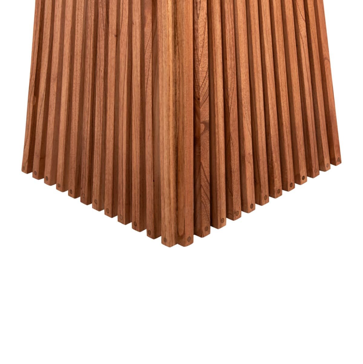 ΤΡΑΠΕΖΙ ΤΡΑΠΕΖΑΡΙΑΣ ΤΕΤΡΑΓΩΝΟ FRANTZ HM9458.11 ΜΑΣΙΦ MINDI ΞΥΛΟ 80x80x75Y εκ. - Image 4