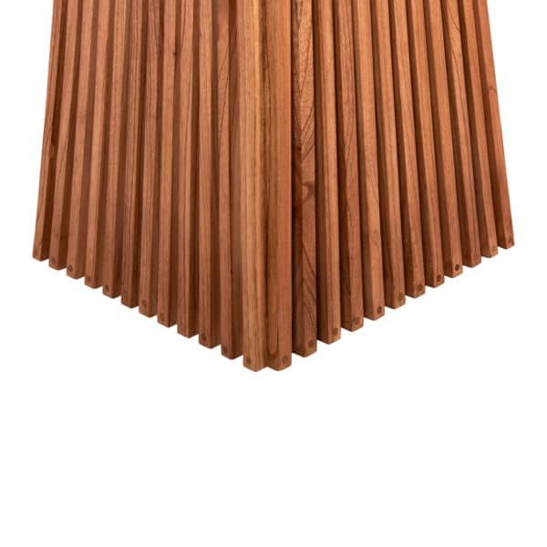 ΤΡΑΠΕΖΙ ΤΡΑΠΕΖΑΡΙΑΣ ΤΕΤΡΑΓΩΝΟ FRANTZ HM9458.11 ΜΑΣΙΦ MINDI ΞΥΛΟ 80x80x75Y εκ. - Image 4