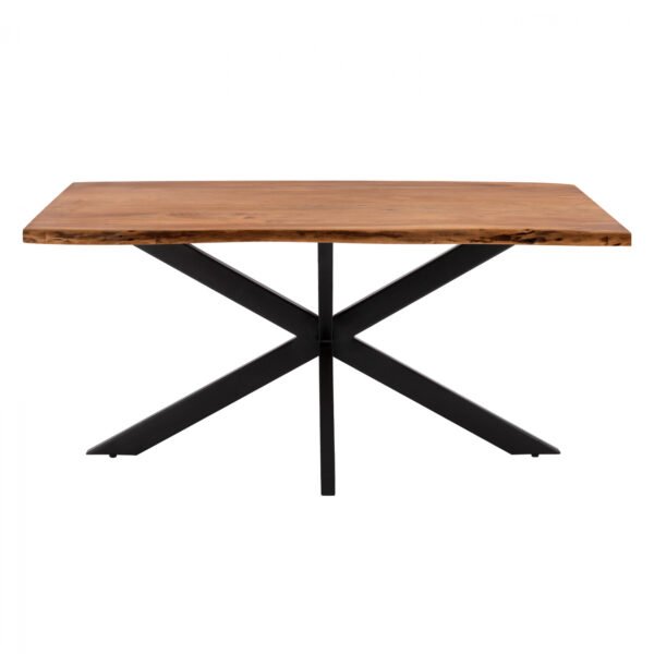 ΤΡΑΠΕΖΙ ΤΡΑΠΕΖΑΡΙΑΣ MONTANA SUPERIOR 3,5 ΠΑΧΟΣ ΜΑΣΙΦ ΑΚΑΚΙΑΣ HM8481.11 160x90x77Υ εκ. - Image 3