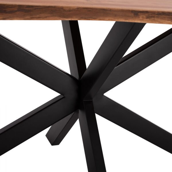 ΤΡΑΠΕΖΙ ΤΡΑΠΕΖΑΡΙΑΣ MONTANA SUPERIOR 3,5 ΠΑΧΟΣ ΜΑΣΙΦ ΑΚΑΚΙΑΣ HM8481.11 160x90x77Υ εκ. - Image 4