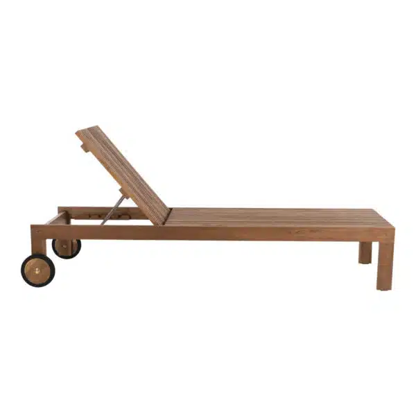 ΞΑΠΛΩΣΤΡΑ LAGERTHA HM5963.11 ΞΥΛΟ ΤΕΑΚ ΣΕ ΦΥΣΙΚΟ ΧΡΩΜΑ 200x65x102Υεκ. - Image 3